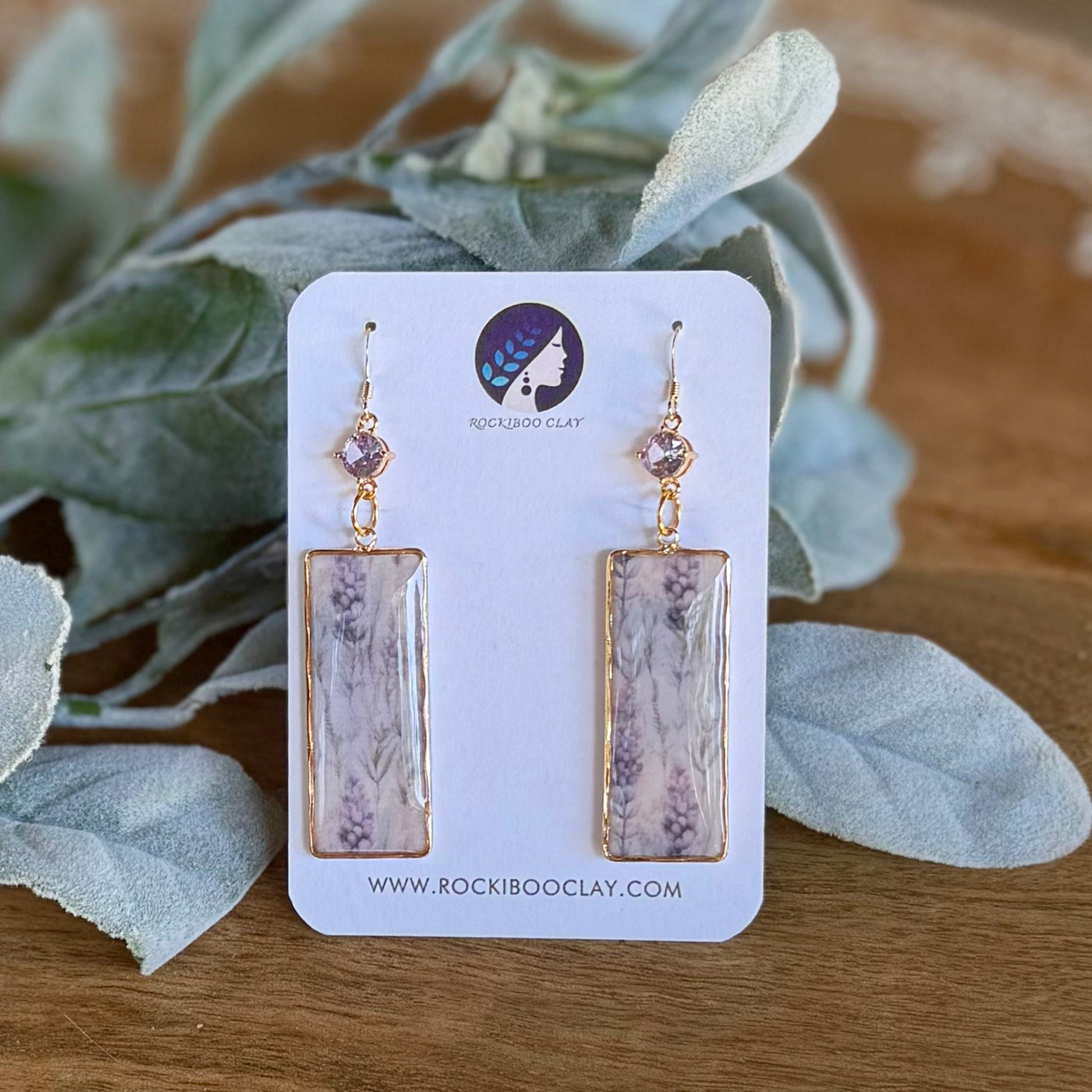 Lavender Field Earrings