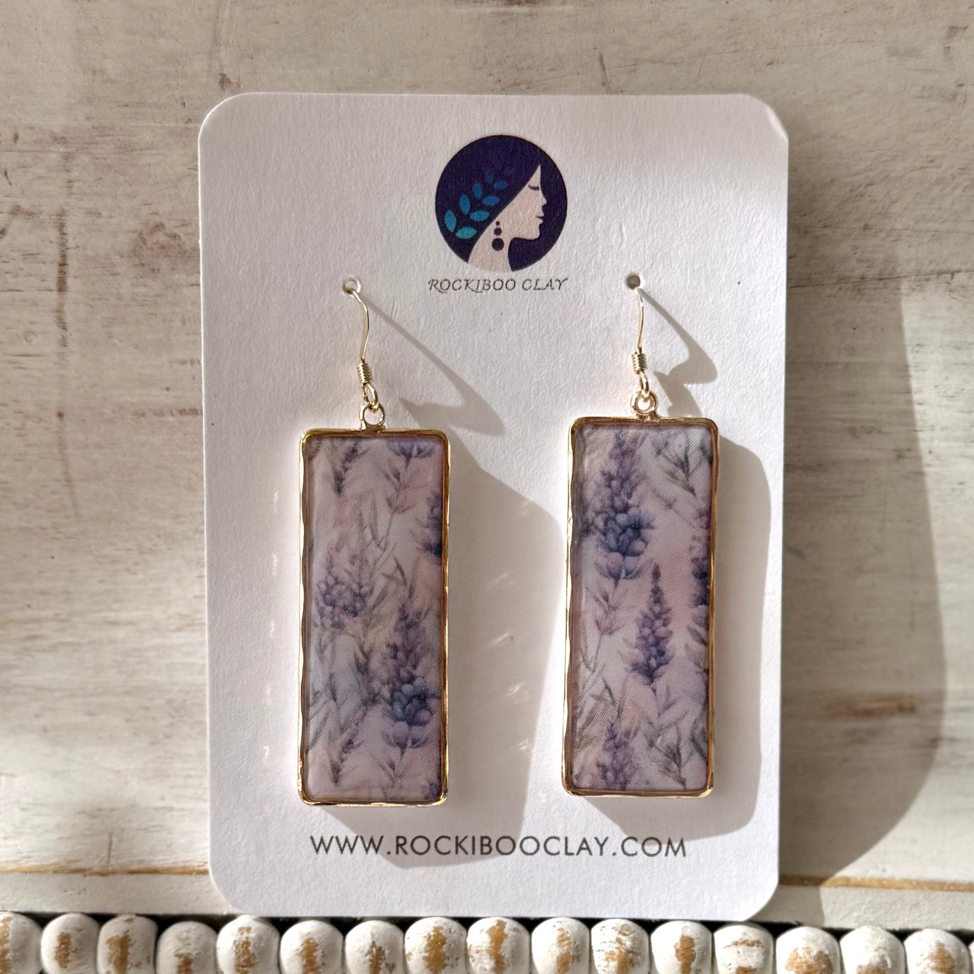 Lavender Field Earrings