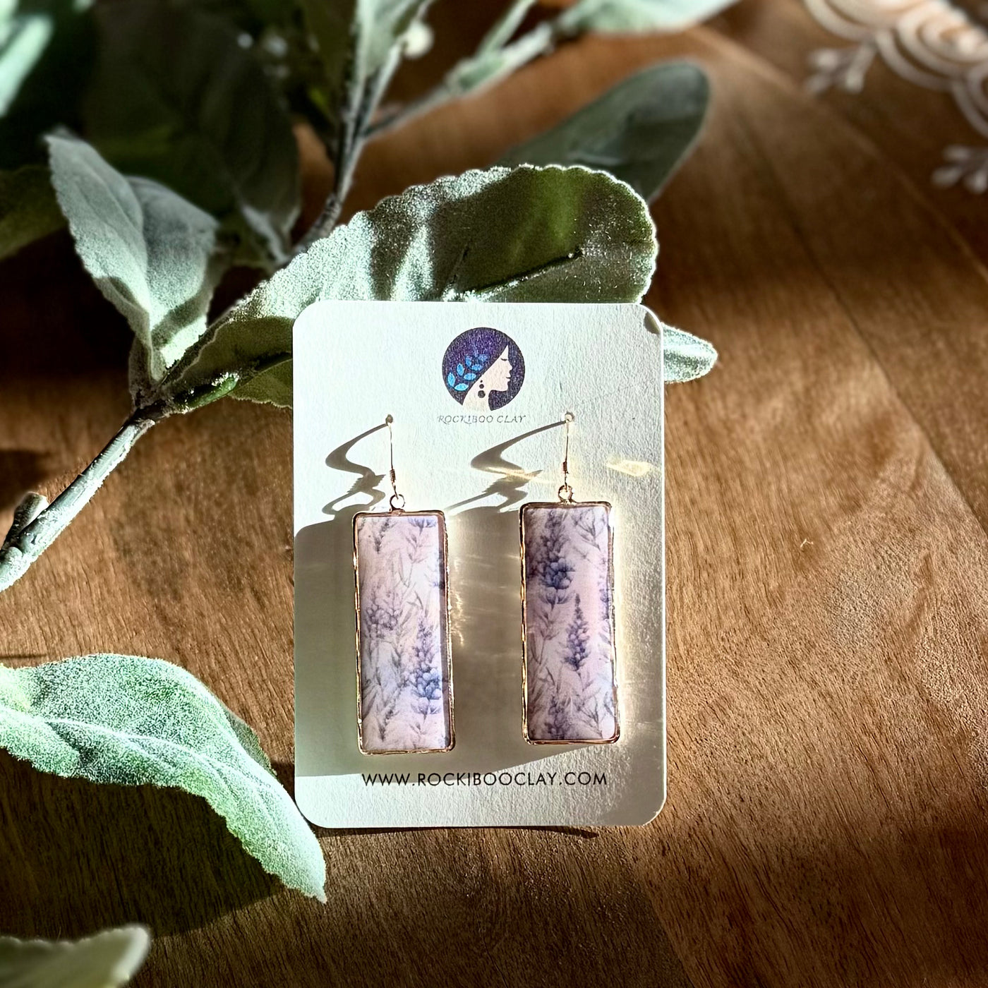 Lavender Field Earrings