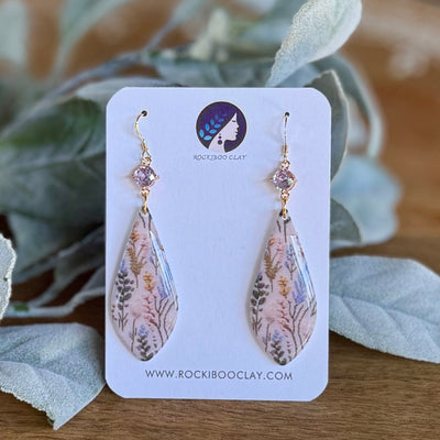 Lavender Field Earrings
