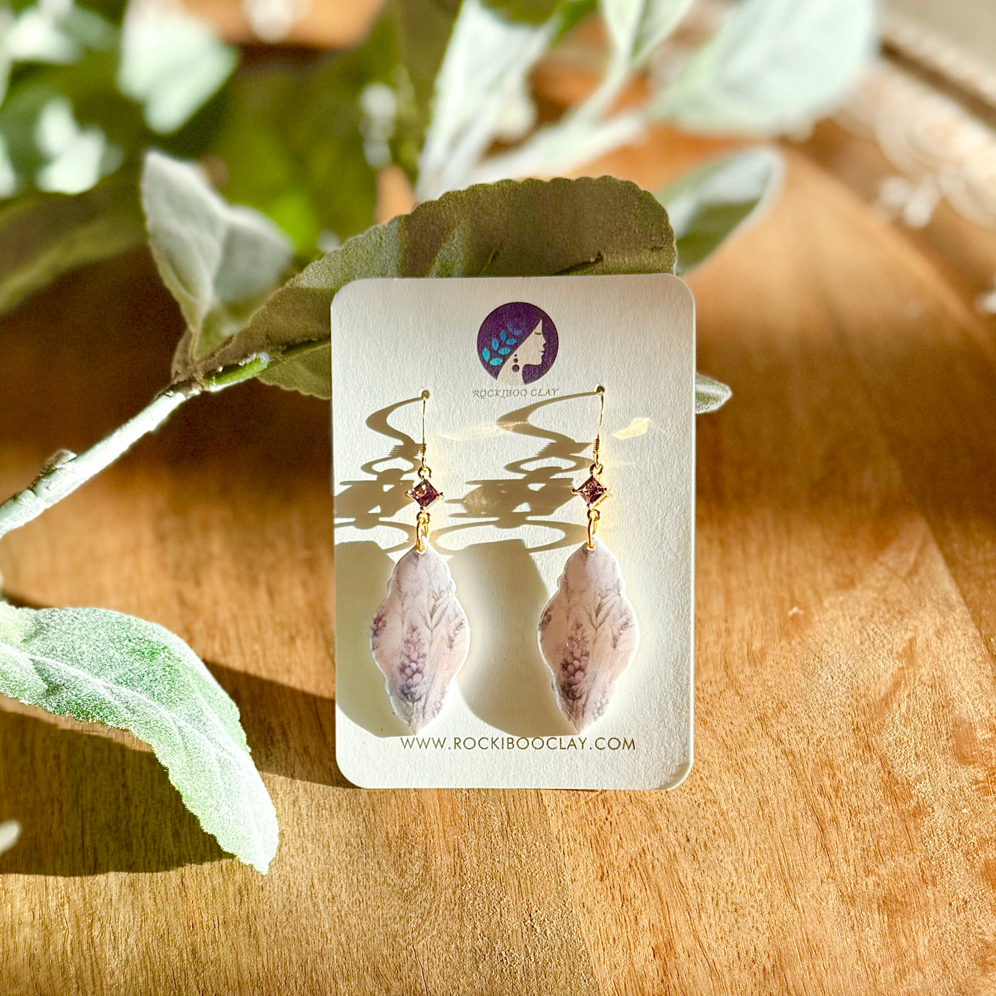 Lavender Field Earrings