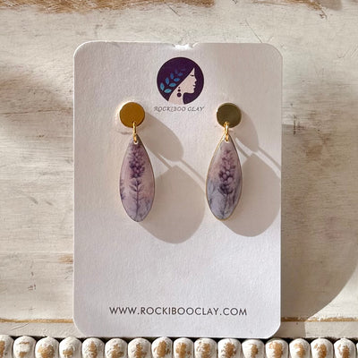 Lavender Field Earrings