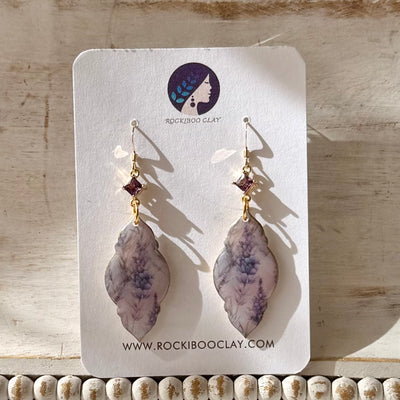 Lavender Field Earrings