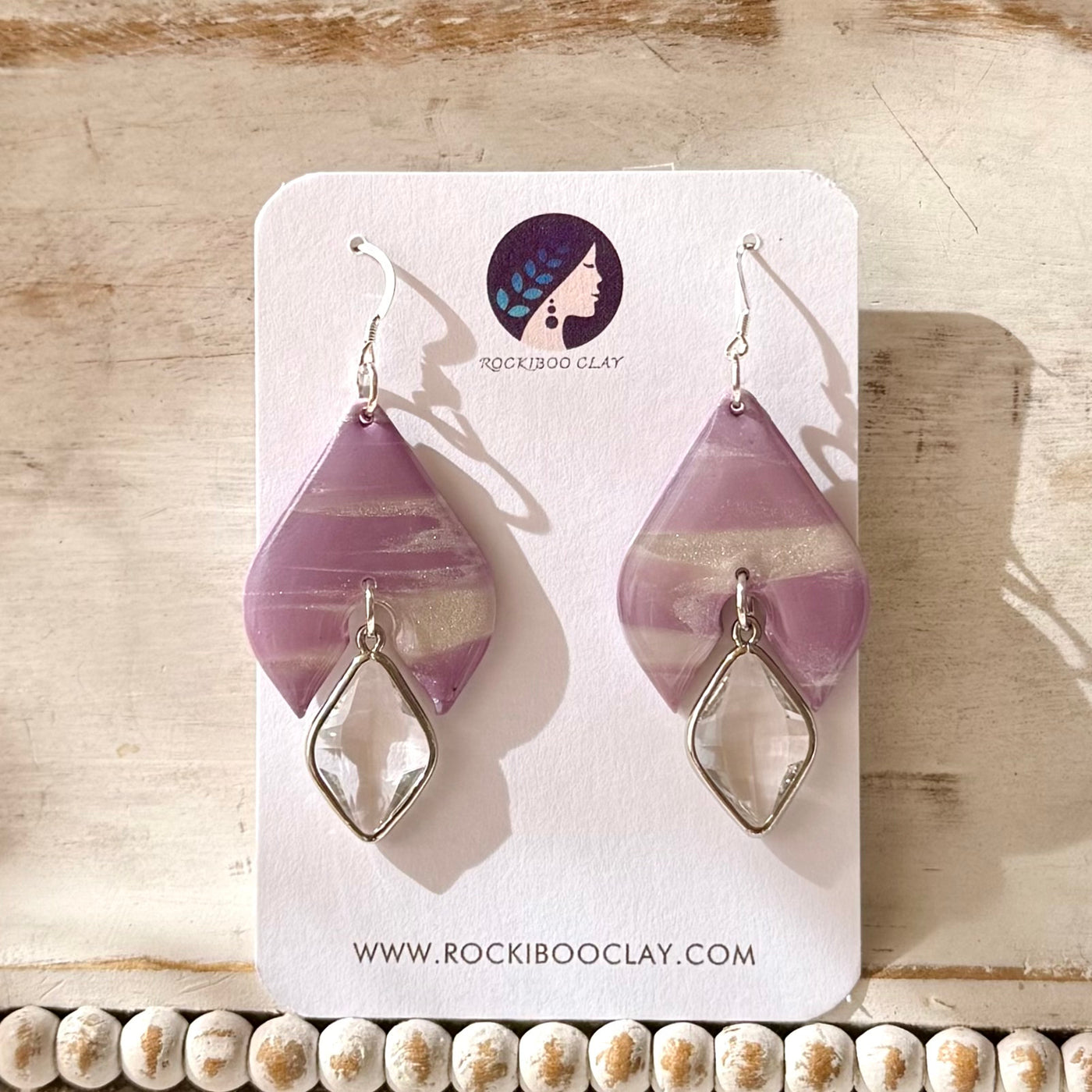 Lavender Field Earrings