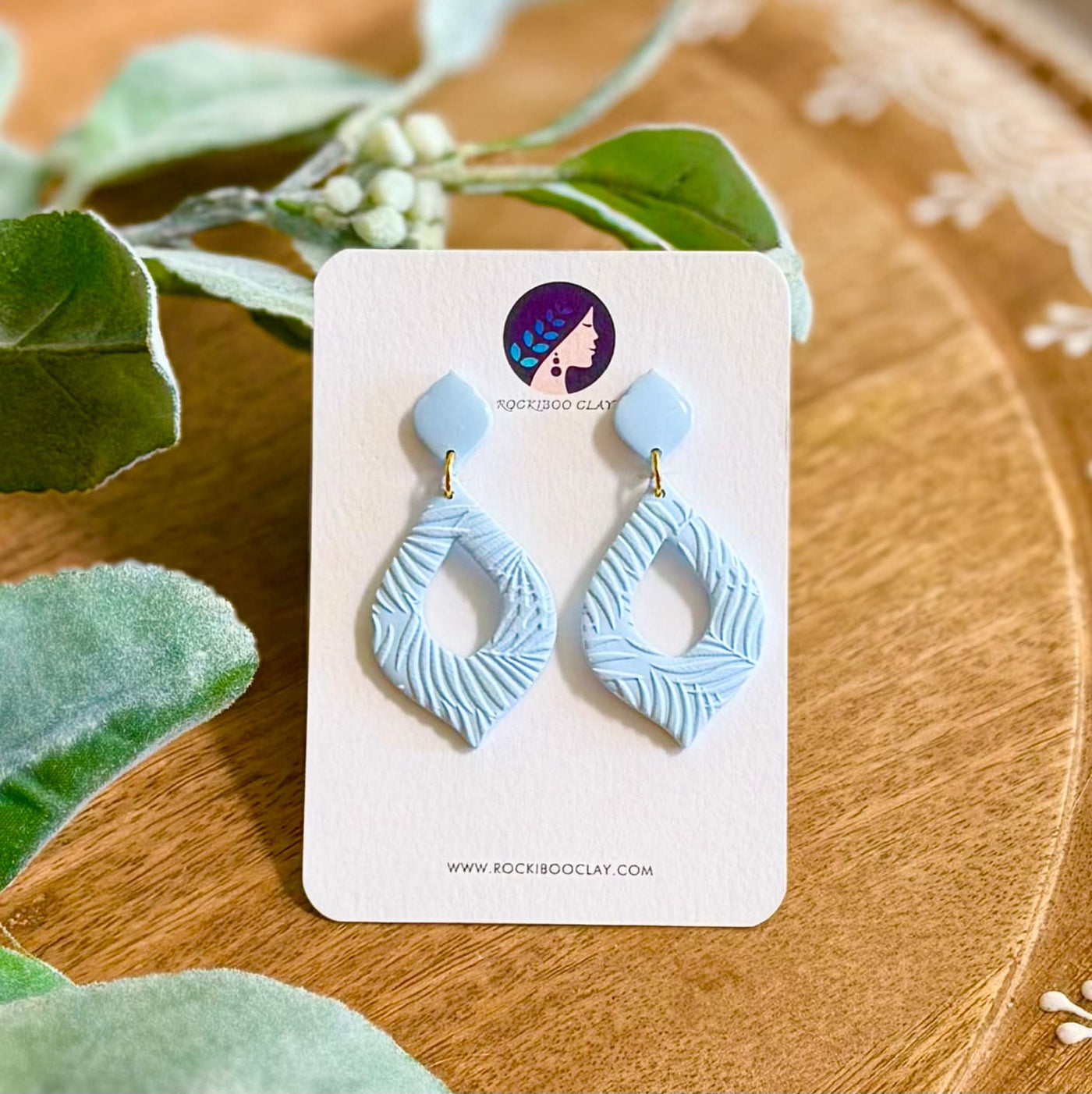 Baby Blue Earrings