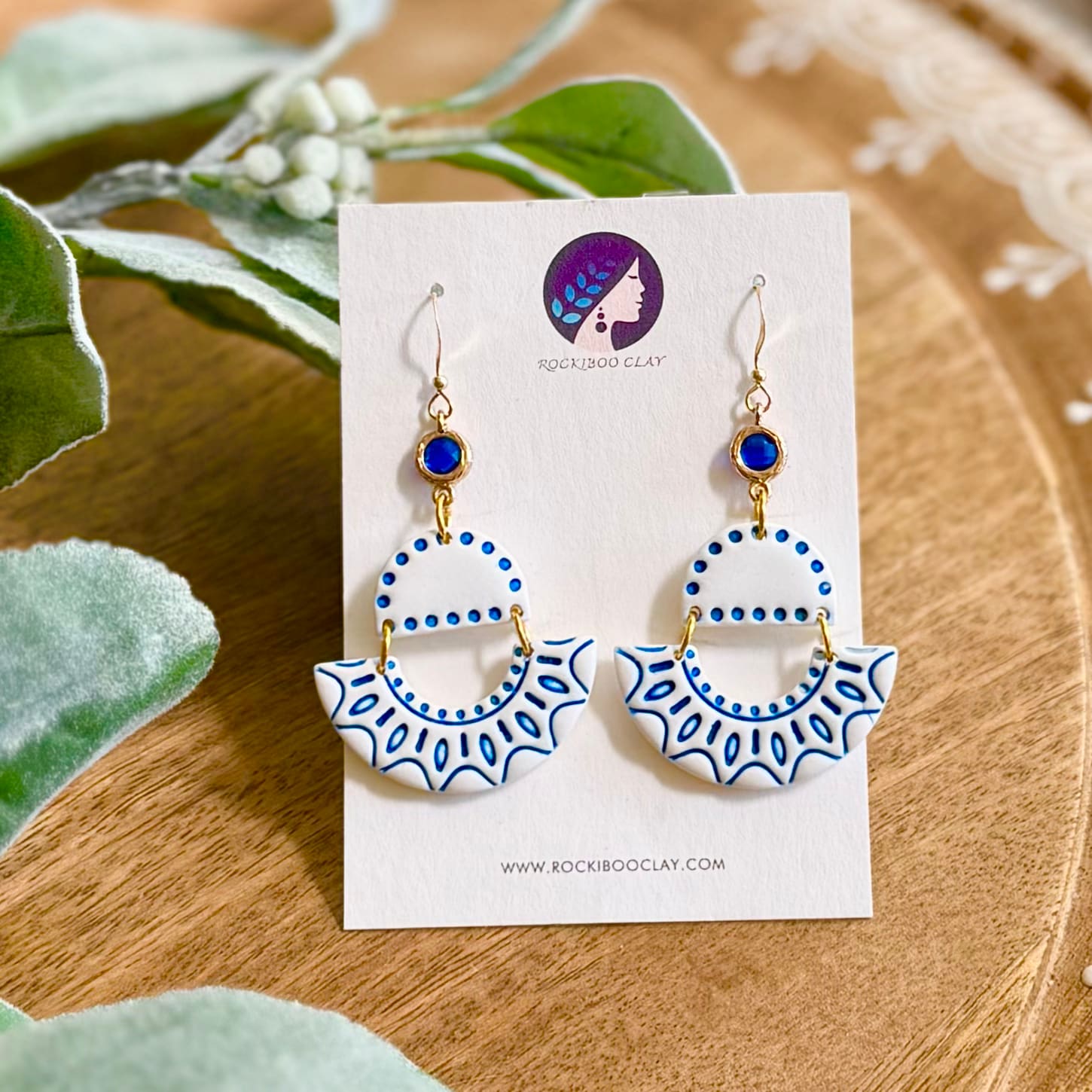 Spanish Tile Earrings