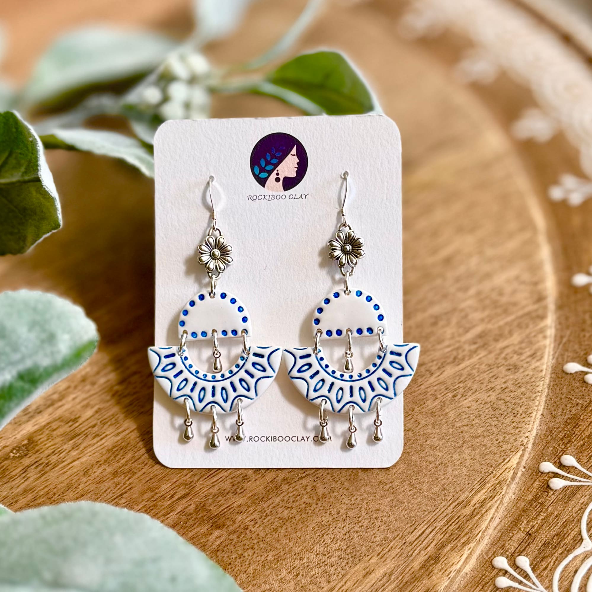 Spanish Tile Earrings