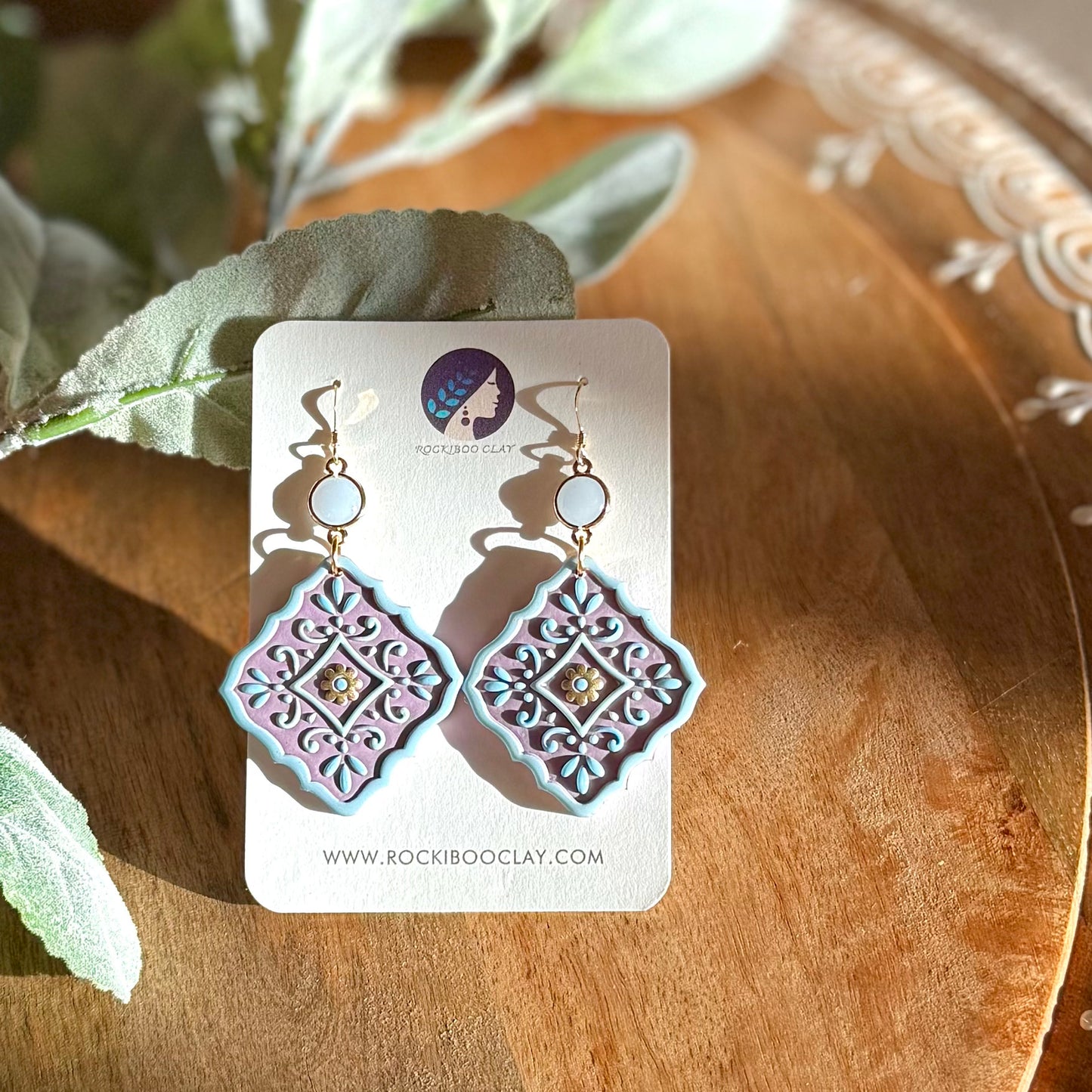Spanish Tile Earrings